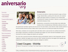 Tablet Screenshot of aniversario.org